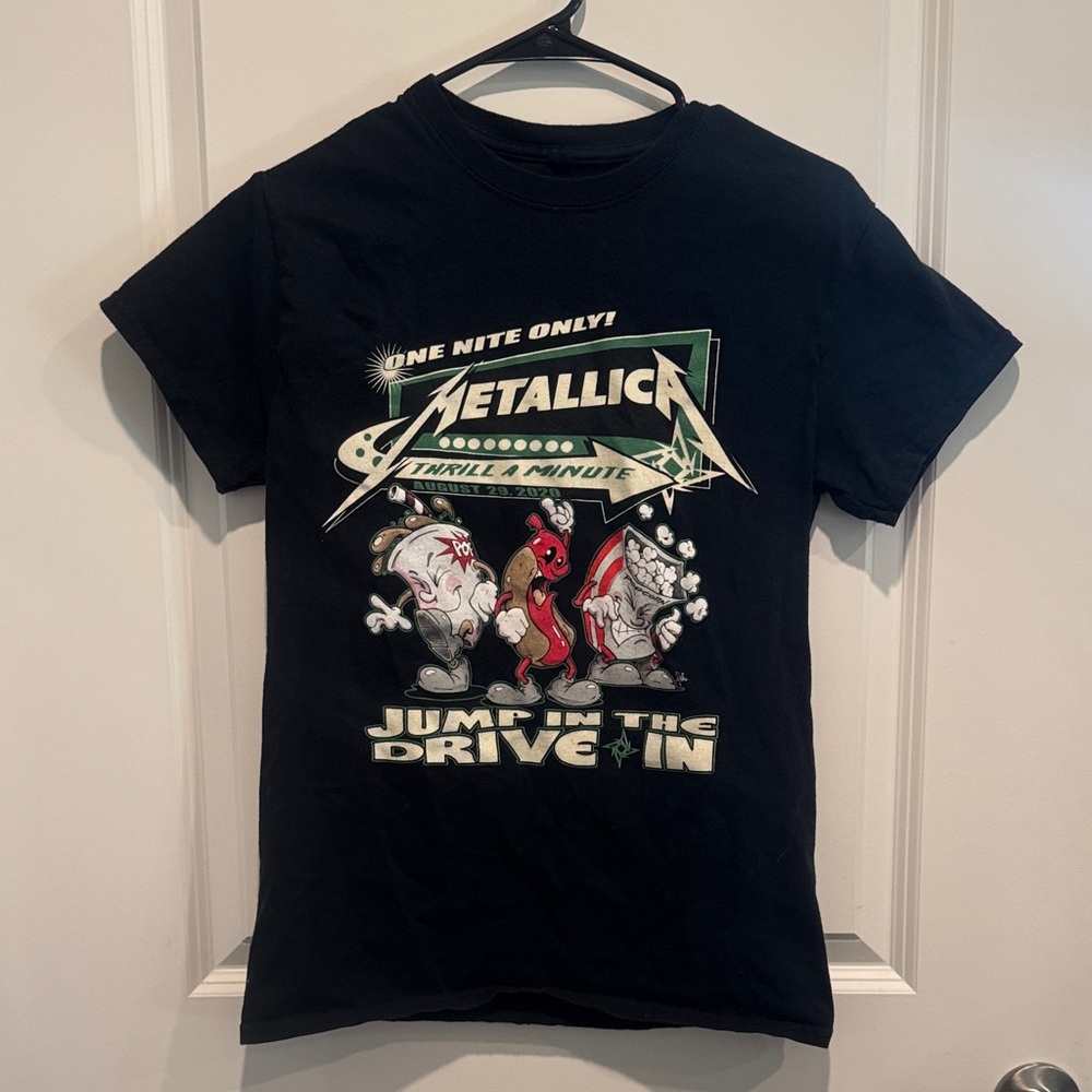 Metallica Tour Tee Jump in the Drive In 2020